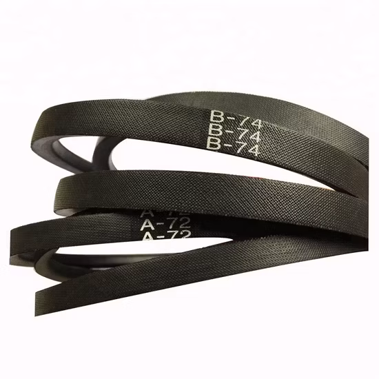 D Section V-Belt Classical Wrapped Industrial V Belts with 32mm Top Width and 19mm Thickness