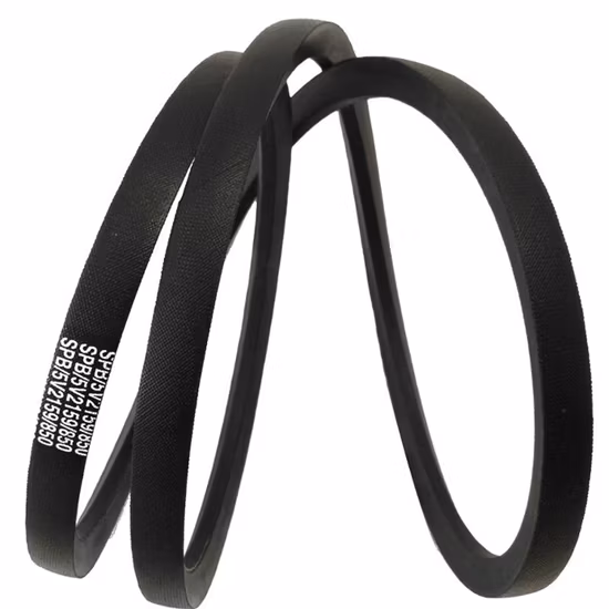 D Section V-Belt Classical Wrapped Industrial V Belts with 32mm Top Width and 19mm Thickness