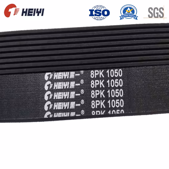 EPDM 6pk1665/ 4pk855/ 6pk1565 Correa de ventilador Correa automotriz / Motor acanalado / Correa en V de goma para automóvil