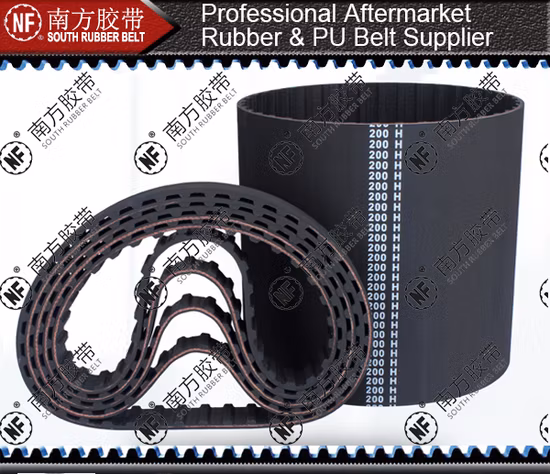 Poly PU PVC Piezas de transmisión de motocicletas automáticas Transportador de ventilador Unidad de dientes síncrona Pk Sincronización Correa en V de caucho industrial con banda envuelta acanalada para automóviles
