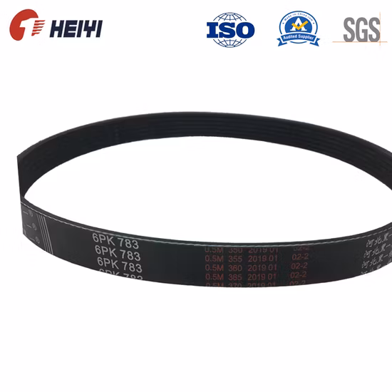 Caucho EPDM Raw Edge Cog V Belt/Banded Belt/V Belt/Correa acanalada/Variable Speed ​​Belt